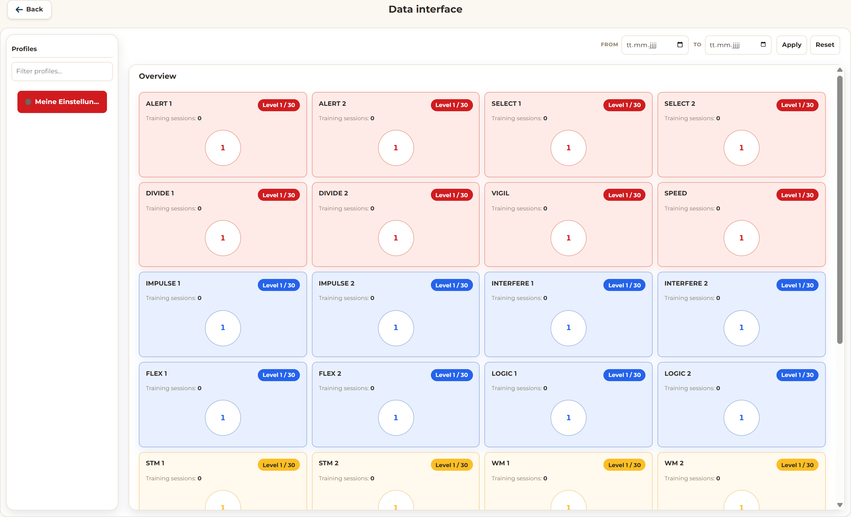 Data interface